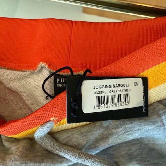 NWT Pullin Heathered Grey Joggers in Men's XS - Picture 5 of 7